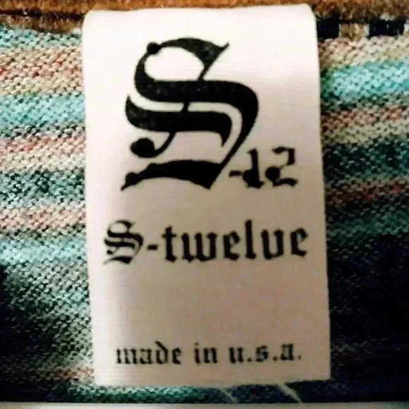 S- twelve artez color USA made long sleeve size medium blouse - Picture 7 of 7